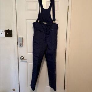 Vintage Men's XL Snow Pants in Deep Blue